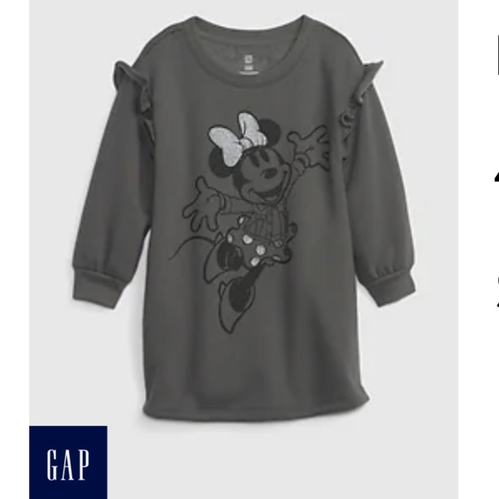 Gap Minnie Mouse sweatshirt dress